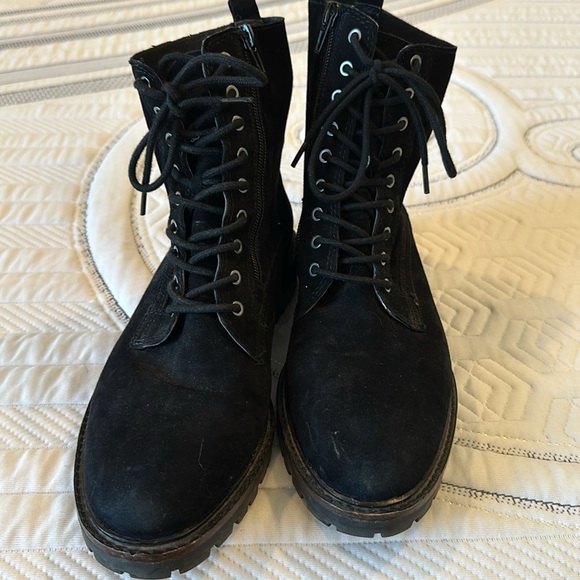 Lucky Brand Women's Qiama Lace-up Bootie Ankle Boot - Picture 4 of 6
